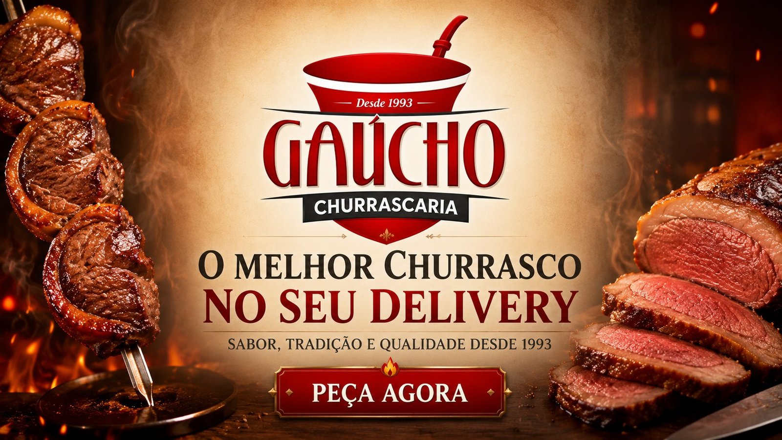 Gaúcho Churrascaria desde 1993